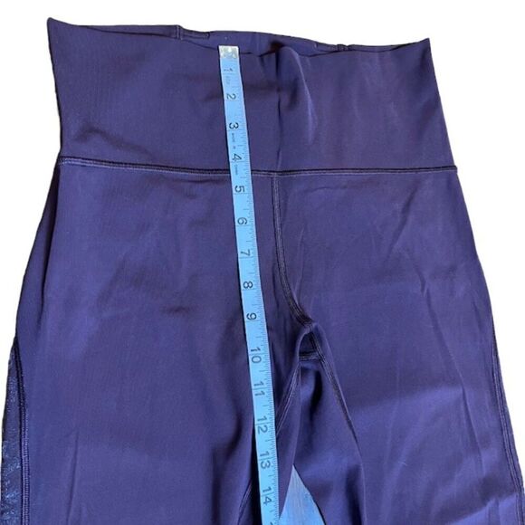 Lululemon Meant To Move 7/8 Tight (25") Black Cherry / Flocked Floral 8 - Picture 7 of 14